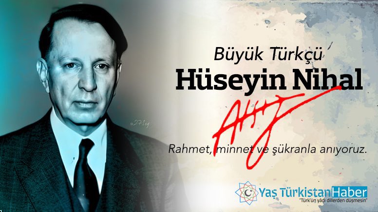 "Gönülleri birleşenler ölse de bir gün,
Gök kubbede kalacaktır seslerinden ün.

Gönülleri birleşenler! Selam sizlere!
Uzaklarda dertleşenler! Selam sizlere!"

Büyük Türkçü, bilim ve mücadele insanı Hüseyin Nihal #Atsız'ı vefat yıl dönümünde rahmet, minnet ve şükranla anıyoruz.