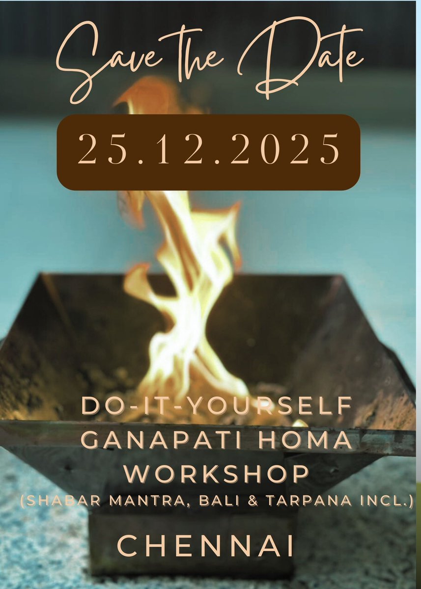 Book your date. The registration form link will be shared soon.