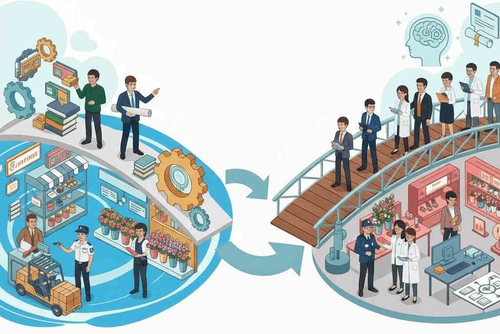 #Pédagogie #Lyceepro 
💡De la professionnalisation à la professionnalité🤔
🛑Un prérequis indispensable à l'enseignant du domaine professionnel pour mener à bien le processus de formation de l'élève.
#BacProAGOrA #BacProMCV #BacProMA
➡️j4.cerpeg.fr/ressources-2/p…