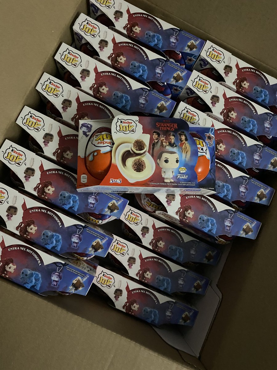 casabuyph's tweet photo. Yaaayy! Dumating na po sa EU address lahat ng Kinder Joy Stranger Things orders! 🥳🙏 

Sa mga gusto pa pong humabol ng orders, message us now! 😋😋 

WTS LFB PH https://t.co/lPhy1dJR5o