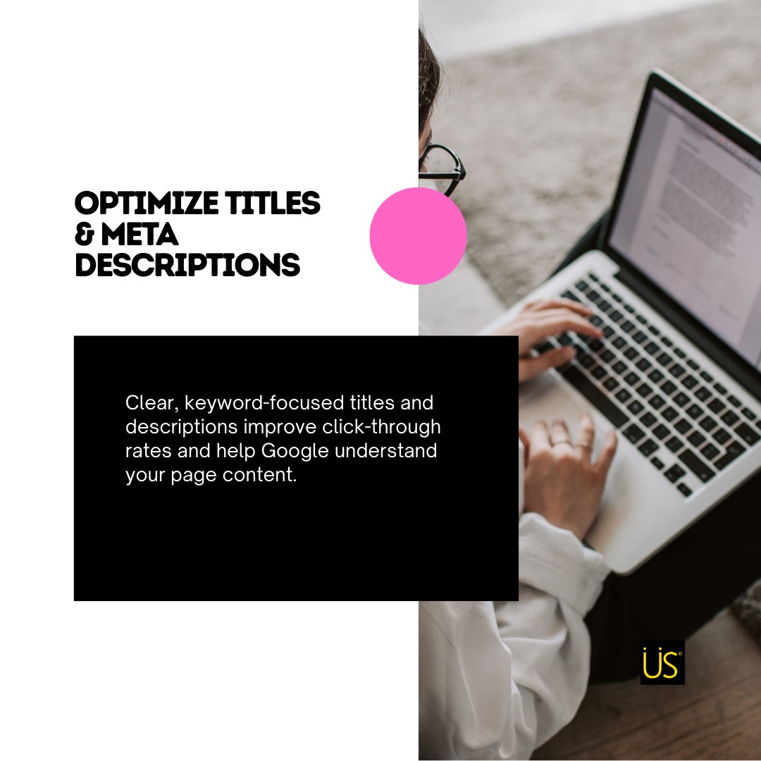 usourceme's tweet photo. Here are 4 actionable SEO tips that small businesses can implement today 🚀:

✅ Optimize titles & meta descriptions
✅ Make content skimmable and user-friendly
✅ Use internal links wisely
✅ Ensure mobile optimization and fast page speed

Small changes can have a big impact on your Google rankings! 💡

Contact US: https://t.co/bj6l0Byqq4

#SEOtips #SearchEngineOptimization #DigitalMarketing #WebsiteGrowth #SmallBusinessSEO #OutsourcingSEO