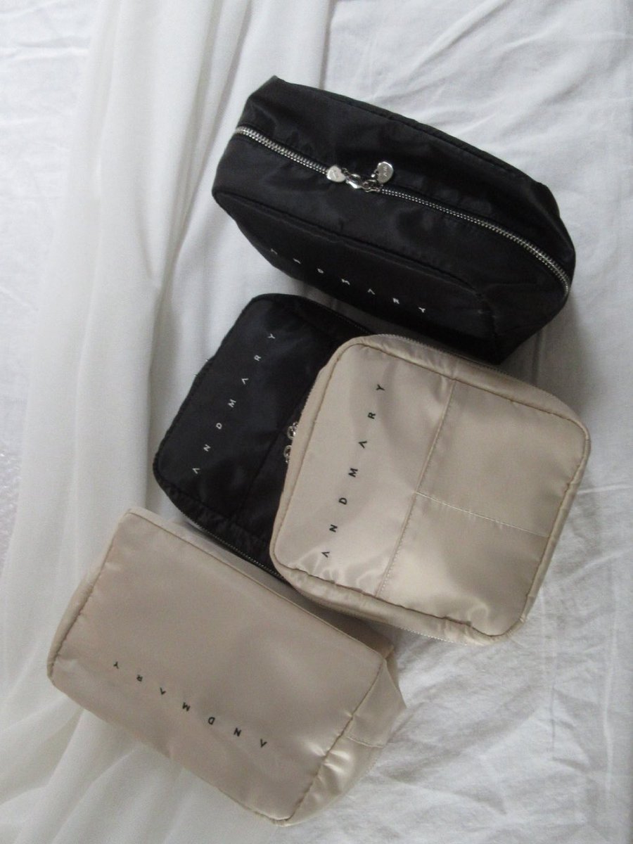 andmary bebe Dear my pouch アイボリー　2種 andmary bebe Dear my pouch アイボリー 2種 Lilly & Lula | Large