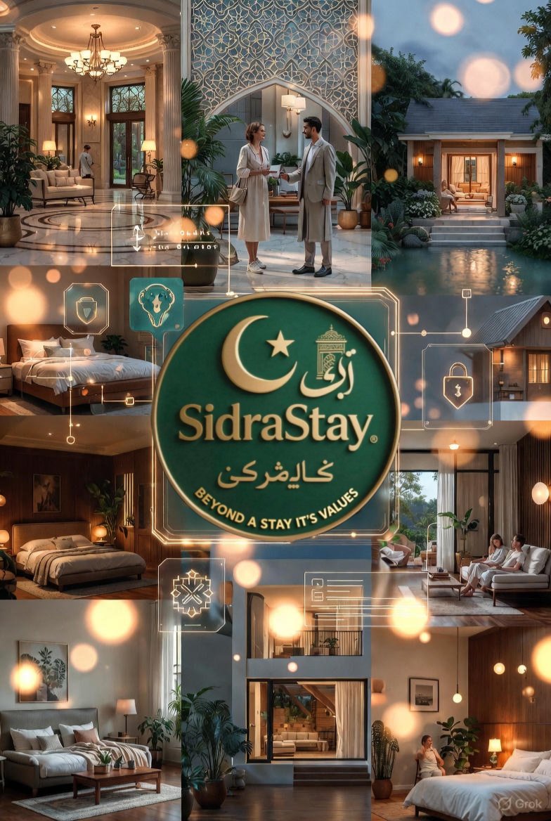 Abdulsubhann0's tweet photo. 🌟 Imagine a travel world where you don’t have to worry about haram transactions or fake listings. That world is here with SidraStay. Built on SidraChain, it’s transparent, fair, and designed for Muslim-friendly travel. 🌍🕌
👉 Learn more: https://t.co/oSF3OCgAqY https://t.co/nG8tPH6pw6