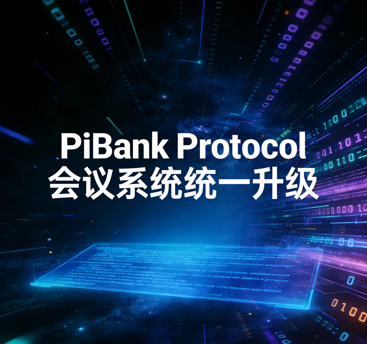 社区通知｜PiBank Protocol 会议系统统一升级❗为确保全球联创成员的沟通品质一致、连接稳定、跨区域顺畅，即日起：所有官方会议将统一使用 Zoom 平台。＃PiBankProtocol #PiX