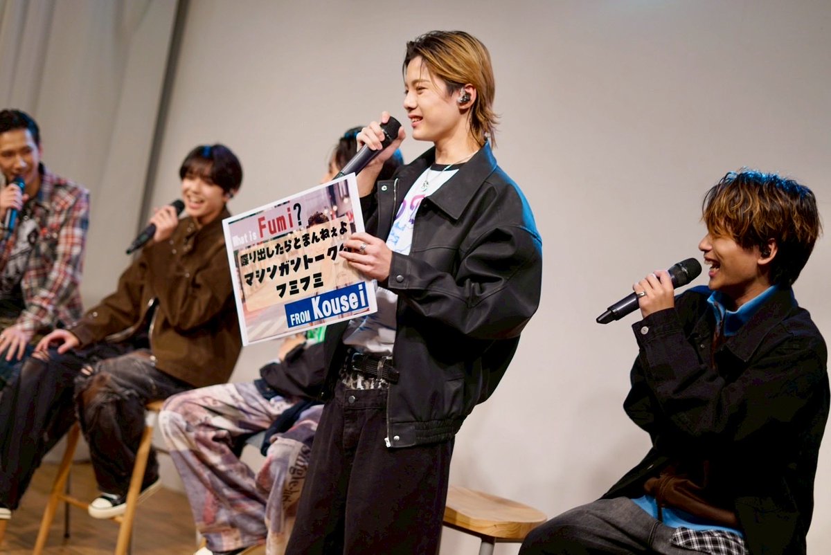 tmts_official_'s tweet image. /／
📸📸📸
\＼

TMTS MINI FANMEETING
〜You are the Audience〜

🚀KOUSEI

#TMTS