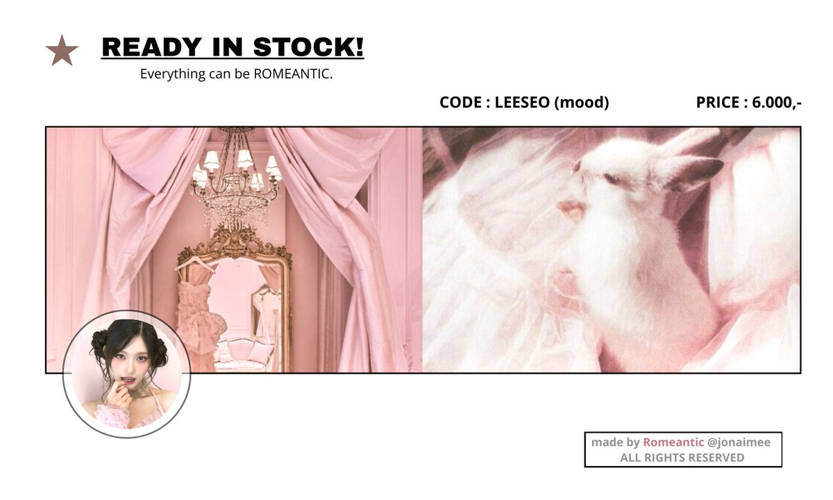 repost will made my day. #zonauang

ready stock ready to be yours, mood for ningning aespa, wonyoung, leeseo ive.
dm me right awaaaaay!