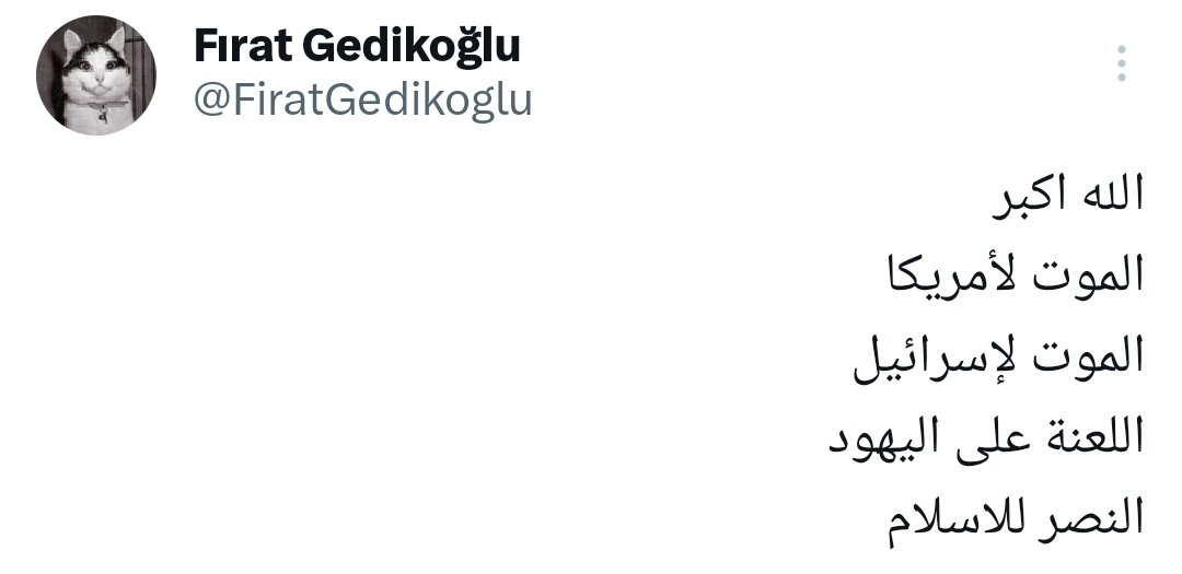 O sırada bizim en normal tweet