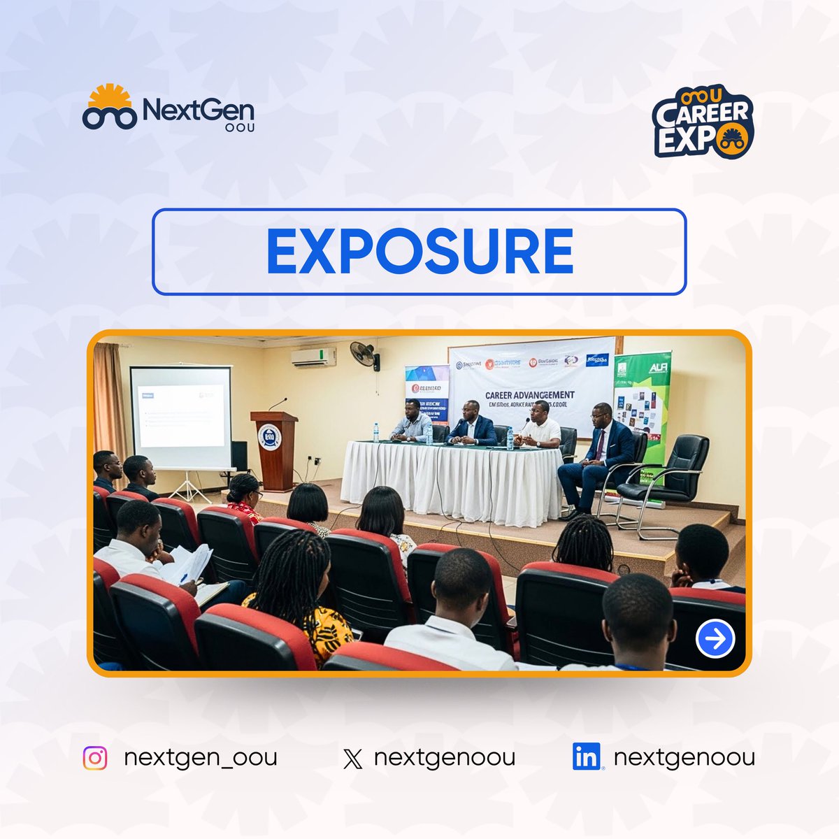 3/5. 
Your ideas, your work, and your ambitions need the right audience.
The Expo gives you visibility to brands, leaders, and peers who are looking for talent and fresh perspectives.
Show up and be seen.