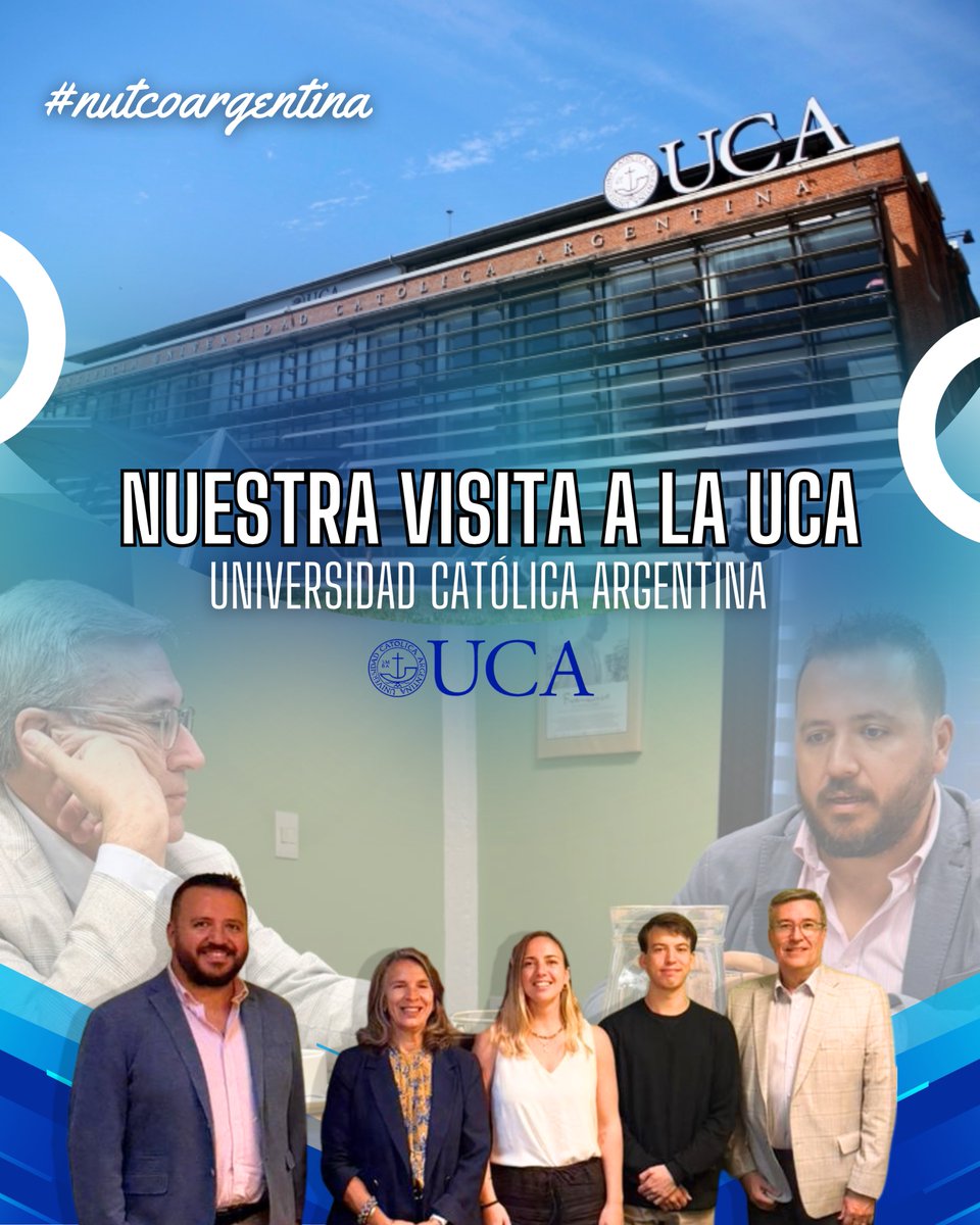 🇦🇷¿Quieres saber más sobre nuestro paso por Argentina? 
Nos reunimos con representantes de la <a href="/UCA_Oficial/">UNIVERSIDAD CATÓLICA ARGENTINA (UCA)</a> para conversar sobre la importancia de la formación y explorar sinergias que impulsen el conocimiento y el desarrollo profesional.
¡Muchas gracias a todos por recibirnos! 👏