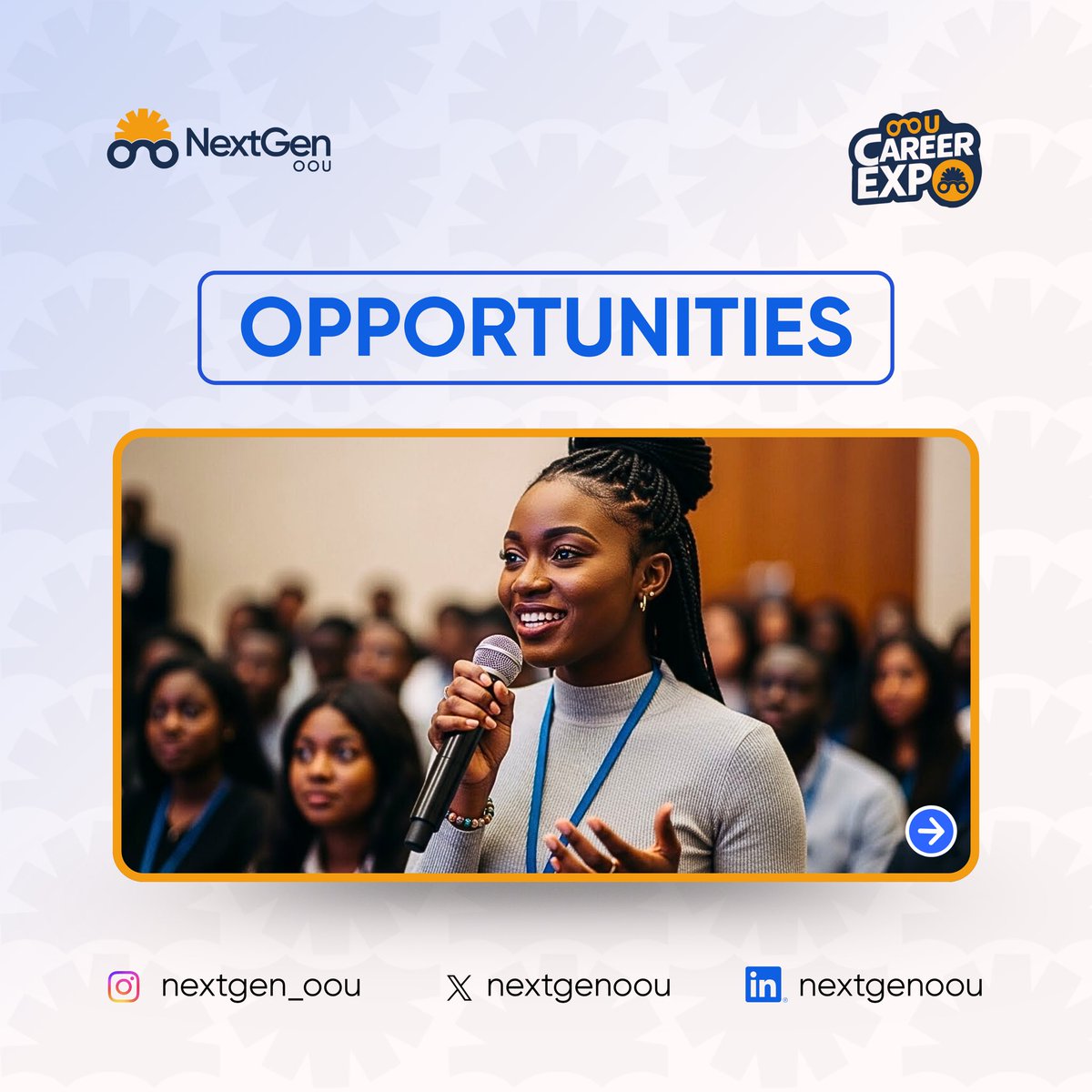 4/5. 
Internships. Offers. Collaborations.
When you gather students, innovators, founders, and professionals under one roof, opportunities naturally appear.
Come ready.