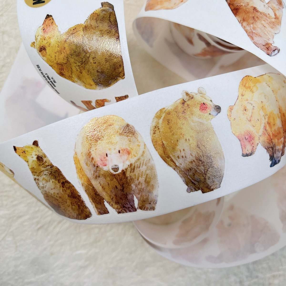 沼のオアシス 海外マステのカット販売店にてdingdingさん新作をUPしま