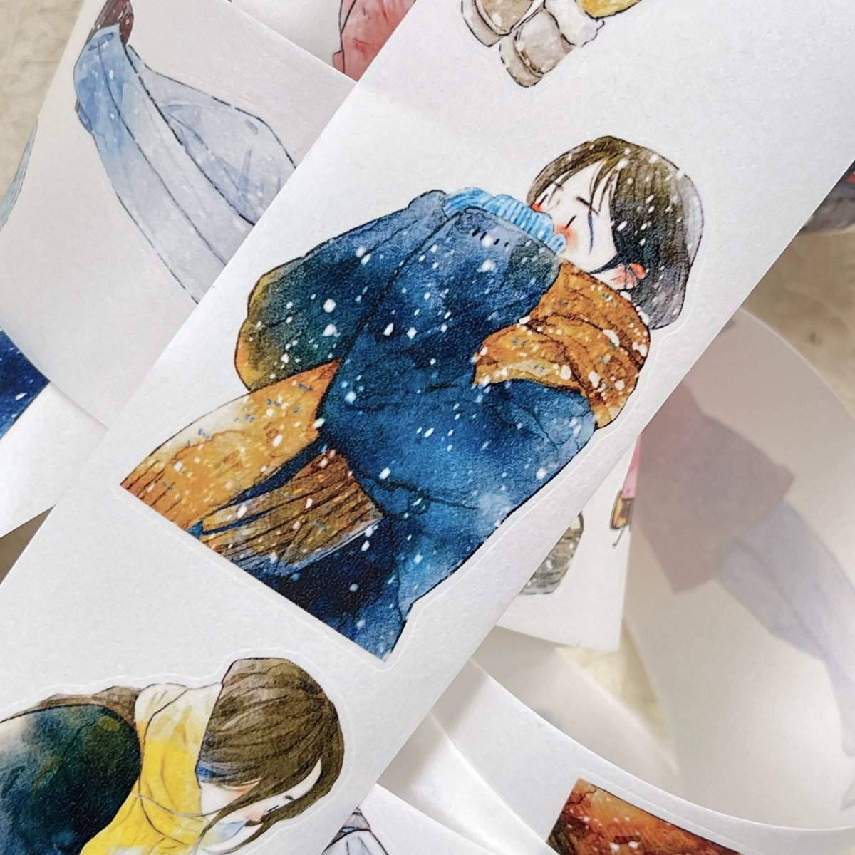 沼のオアシス 海外マステのカット販売店にてdingdingさん新作をUPしま