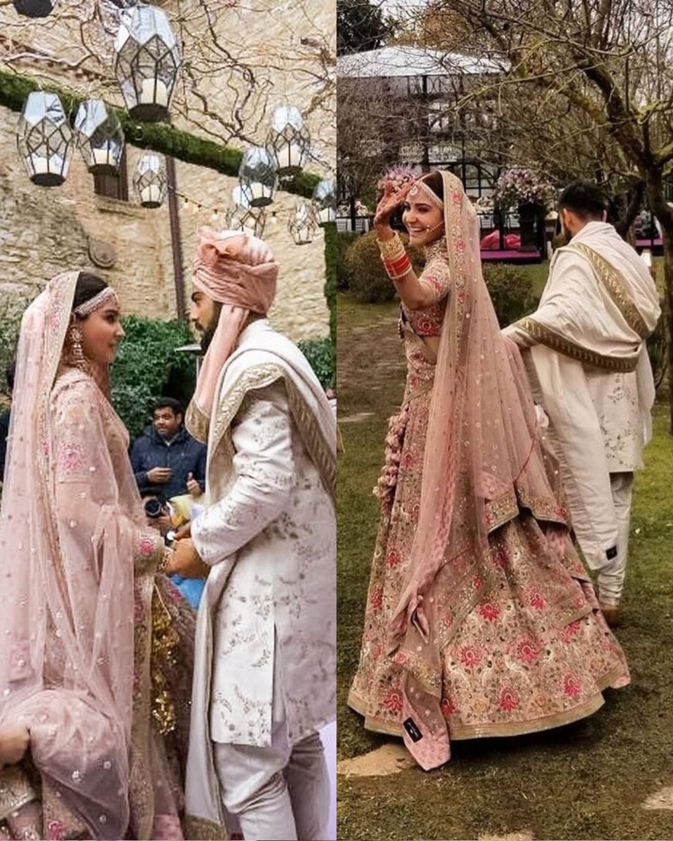filmfare's tweet photo. 8 years since the most dreamy wedding! ❤️

Here's looking at #AnushkaSharma and #ViratKohli's beautiful wedding pictures on their anniversary today. 

#Celebs https://t.co/yHRbA4bd5f