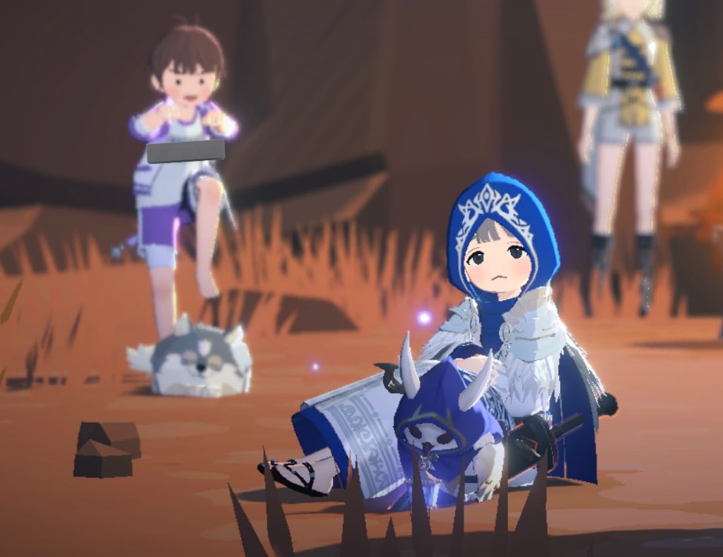 저만할땐 참 커여웠는데 #마비노기모바일