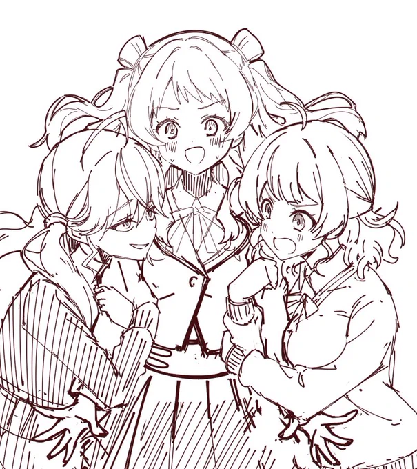 この3人でまんがを描きたい