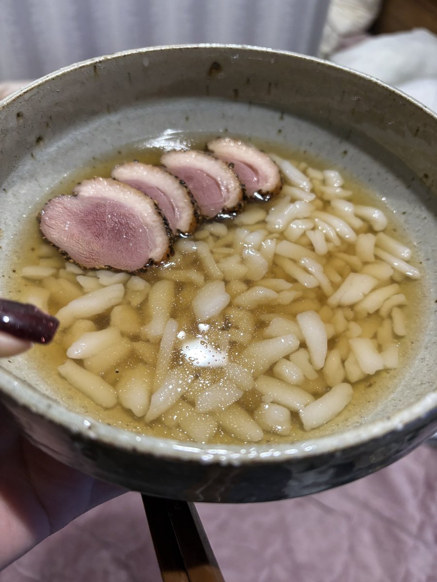 ayaanonno's tweet photo. 大敗退した初めての米粉うどん製作
食器のおかげで雰囲気◎ https://t.co/V1eJfkDtSZ