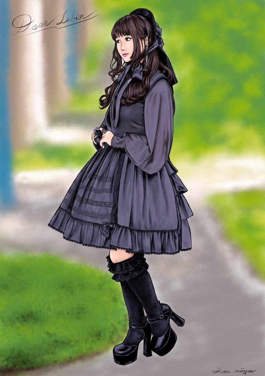 伸びた伸びないは置いといて2025年自身が思う力作 1.色鉛筆何色も使っ