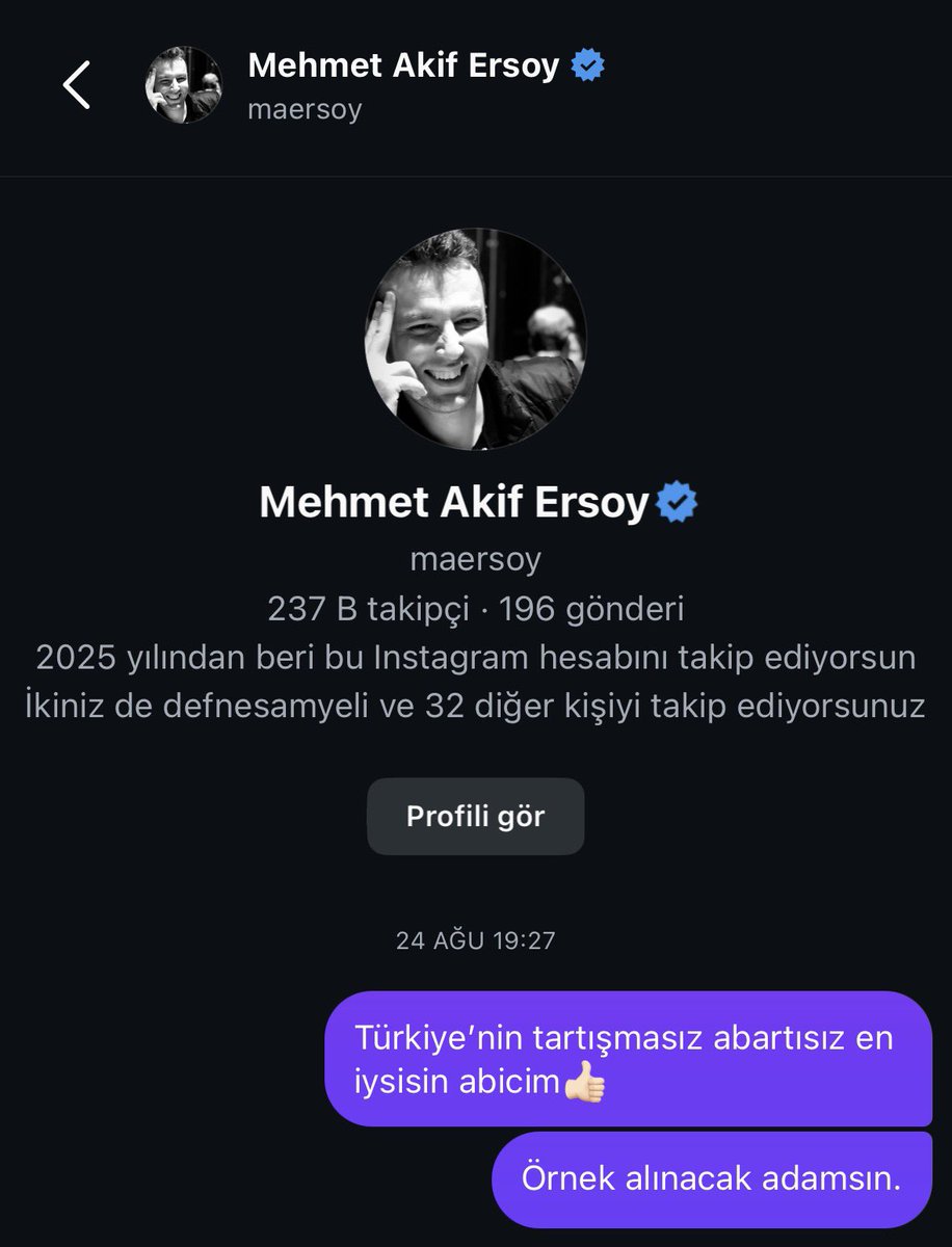 halilyuksel05's tweet photo. Çabuk Mehmet Akif Ersoy’a Ağustos ayında attığım mesaja bakın. 🤔 https://t.co/swDnTOFuTM