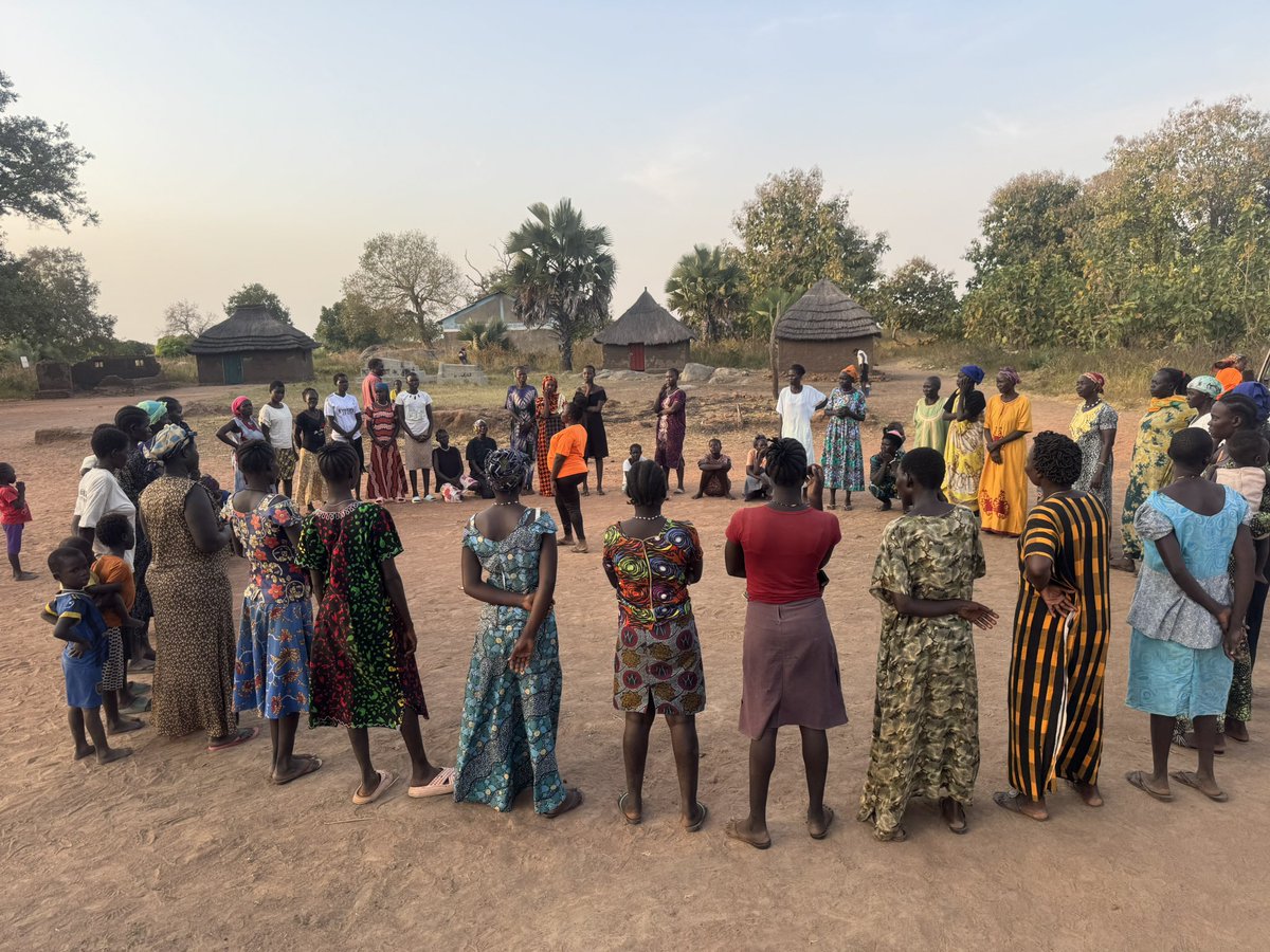 It was lovely celebrating the international human rights day with the women and girls of Mvolo in Western Equatoria <a href="/UAFAfrica/">UAF-Africa</a>
