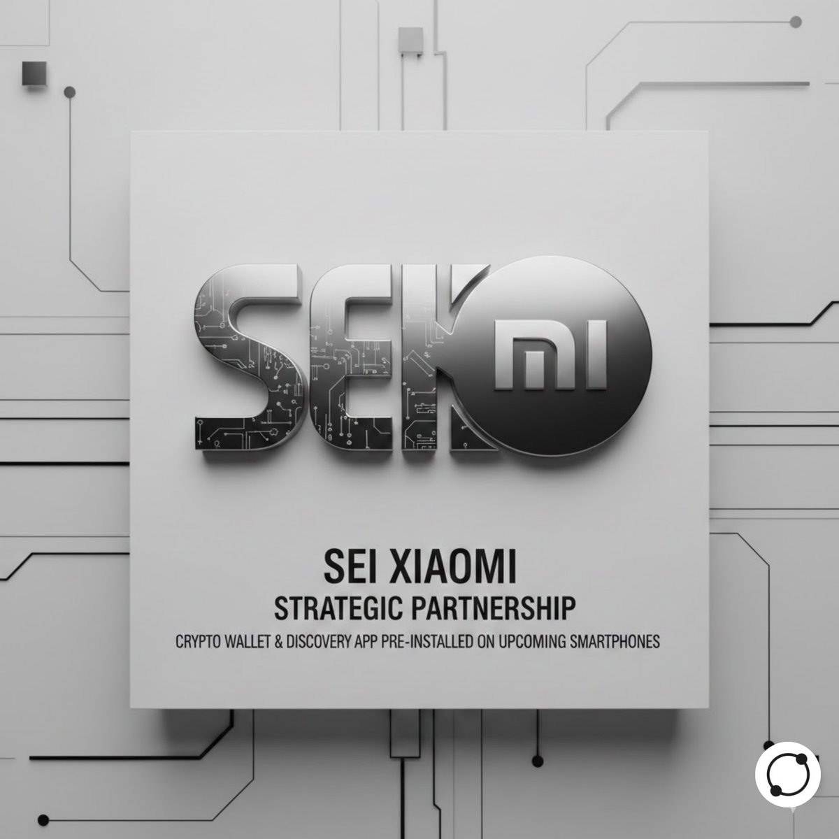 ⚡️ JUST IN: Sei is partnering with Xiaomi to preinstall its crypto wallet and discovery app on upcoming Xiaomi smartphones!

#Sei #Xiaomi #CryptoWallet #DigitalAssets #Blockchain