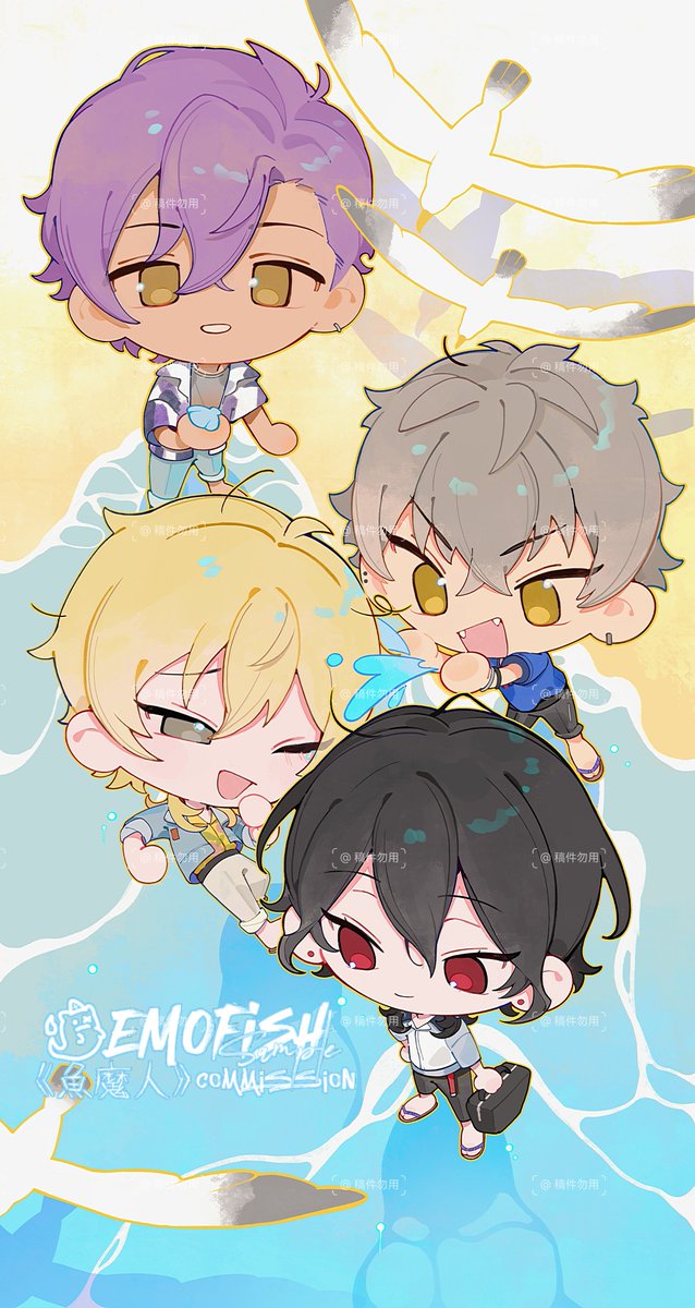 fishEMO2's tweet image. 大海，魔物，和📢！