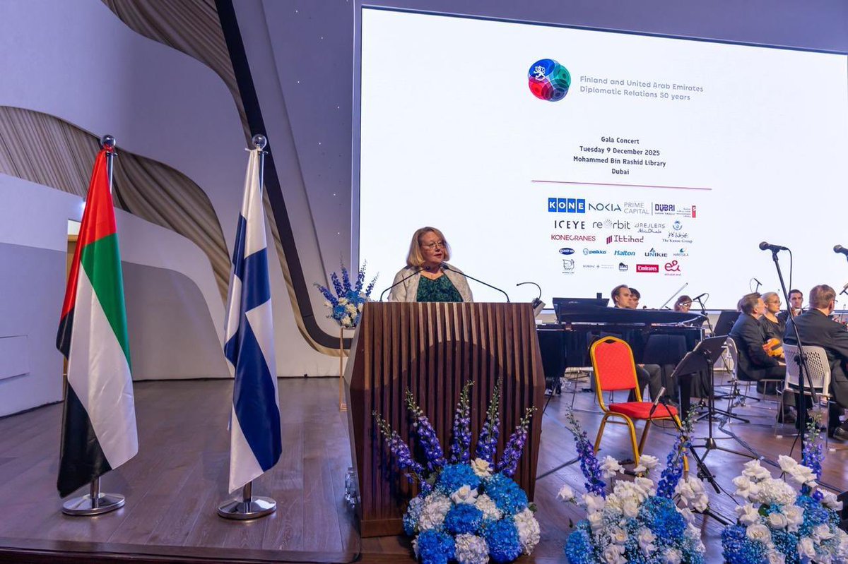 Finland in the UAE tweet media