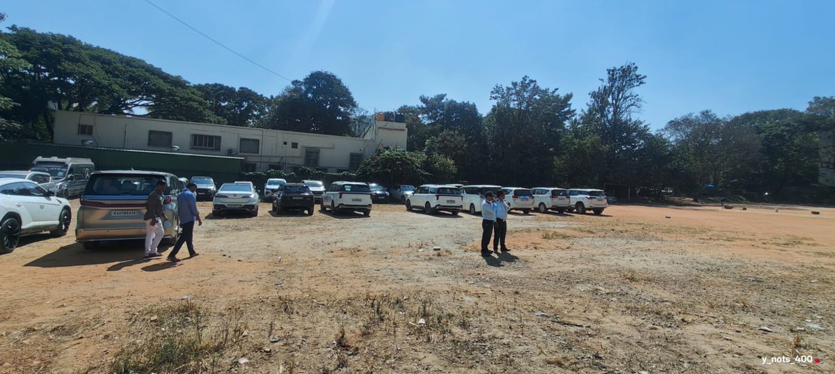Surs <a href="/GBA_office/">Greater Bengaluru Authority</a> <a href="/GBAChiefComm/">Maheshwar Rao.M, IAS</a> <a href="/BlrCityPolice/">ಬೆಂಗಳೂರು ನಗರ ಪೊಲೀಸ್‌ BengaluruCityPolice</a> <a href="/osd_cmkarnataka/">Office of the OSD to CM Karnataka</a> why is Mr. Kumar Babu of Cornerstone using the BBMP playground to park cars of his guests for his daughter's engagement?. Isn't this illegal?. Will someone take action?.