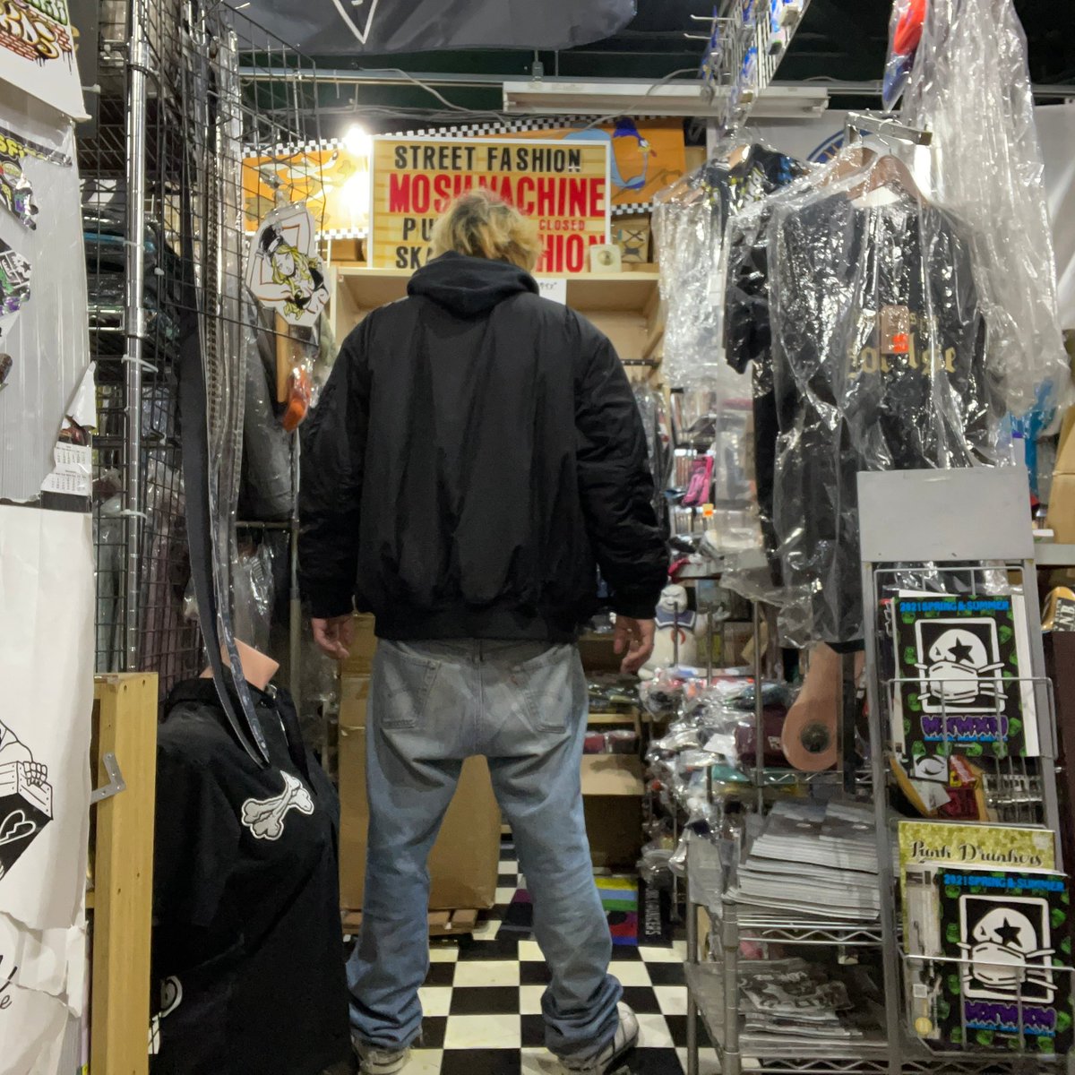 パンクドランカーズ】 ポケットいっぱいのMA-1.JKT あいつのポケットも