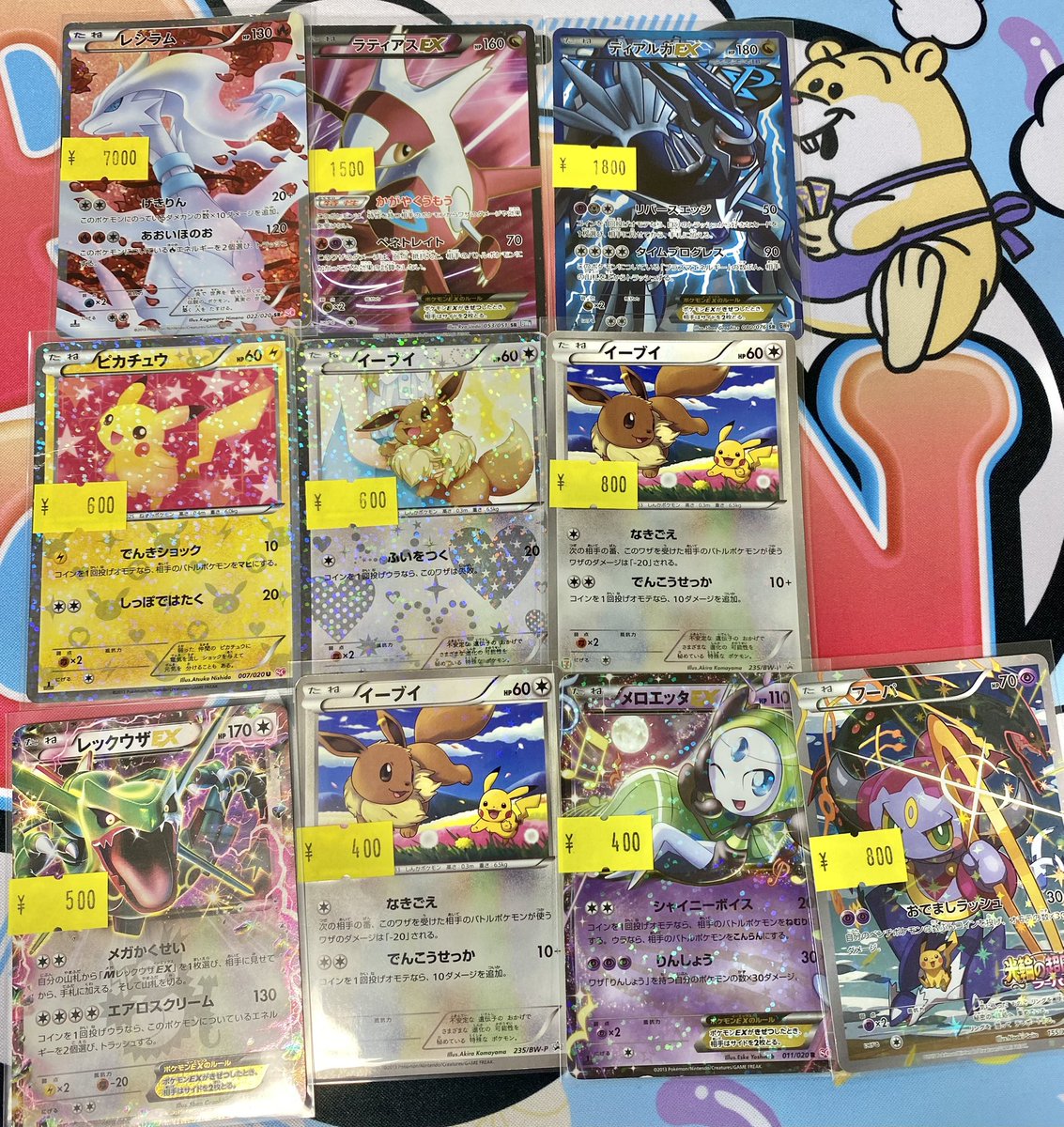 ポップタウン入荷情報】 傷アリのコレクションカード 入荷しました