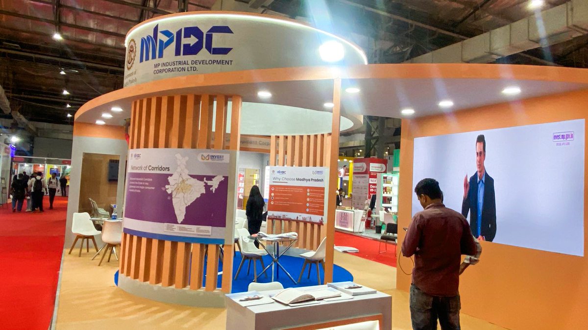 MPIDC's tweet photo. Madhya Pradesh proudly inaugurated the MPIDC Pavilion at Annapoorna InterFood Mumbai 2025, marking a significant showcase of the state’s strength in agri-business, food processing, and value-chain innovation. The pavilion reflects Madhya Pradesh’s commitment to ease of doing business, supported by streamlined clearances, investor-friendly systems, and a robust ecosystem designed for growth.

Backed by dedicated incentives for Food, Agri, and Dairy industries — including capital assistance, mandi tax benefits, power reimbursement, export-linked support, and customized packages for large-scale projects, Madhya Pradesh continues to strengthen its position as one of India’s most competitive destinations for food processing and agri-based manufacturing.

We welcome industry leaders, innovators, and global partners to visit the Madhya Pradesh pavilion and discover opportunities to build future-ready value chains that drive growth, innovation, and shared prosperity.

#MPIDC #MadhyaPradeshPartnerState #AnnapoornaInterFood #FoodProcessingOpportunities #InvestInMP #FoodInnovationIndia #GlobalFoodTradeIndia #BusinessNetworkingIndia