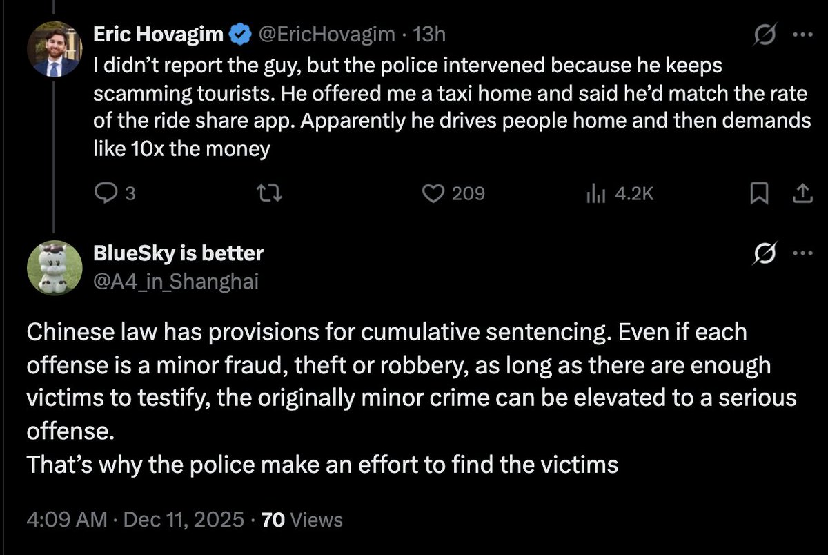 Interessante. Acho que é um bom meio-termo entre "punição severa para crimes menores" e "pessoas antissociais insignific