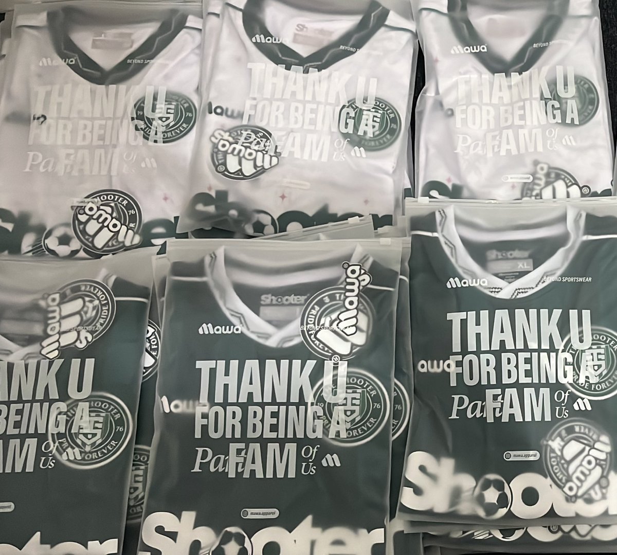 alifmadani_'s tweet photo. INFO | Ready Stock 😇🫵🏼
Jersey Mawa x Shooter #2 

Stok tersisa 8 pcs, short sleeve only. 

Home Green: 
L - 4 pcs
2XL - 1 pcs

Magical White: 
M - 1 pcs 
L - 2 pcs 
 
Silakan wasap admin atau klik tautan berikut: https://t.co/gEFZdxKRX6 

#MawaCustomLab 
#MawaxShooter https://t.co/MRWX8ByomL