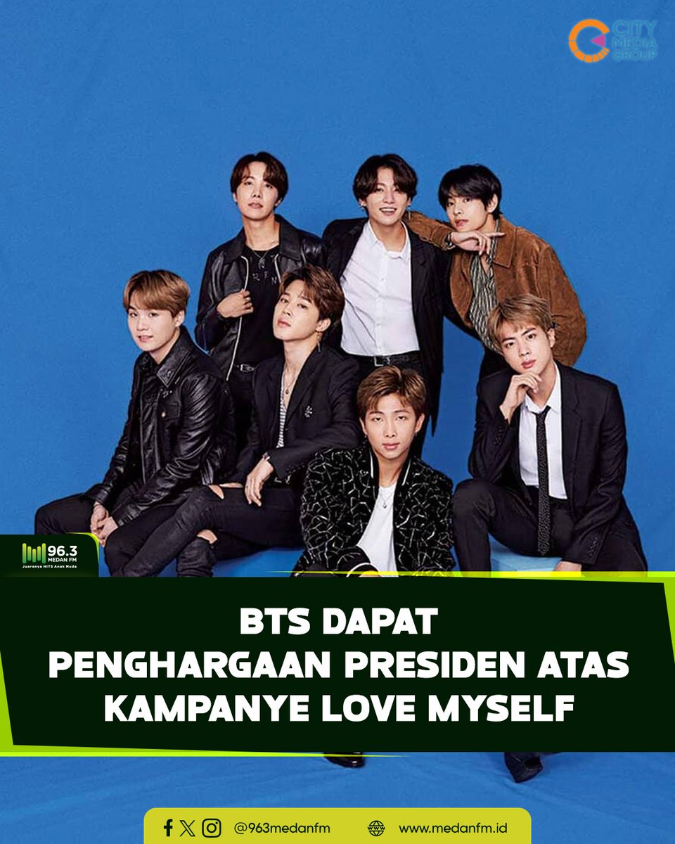 BTS kembali lagi mengukir prestasi.

bit.ly/4rOIeAL

Sumber: detik.com
#medanfmnews #medanfmmakinhits
#bts #btsarmy
#BTSLoveMyself