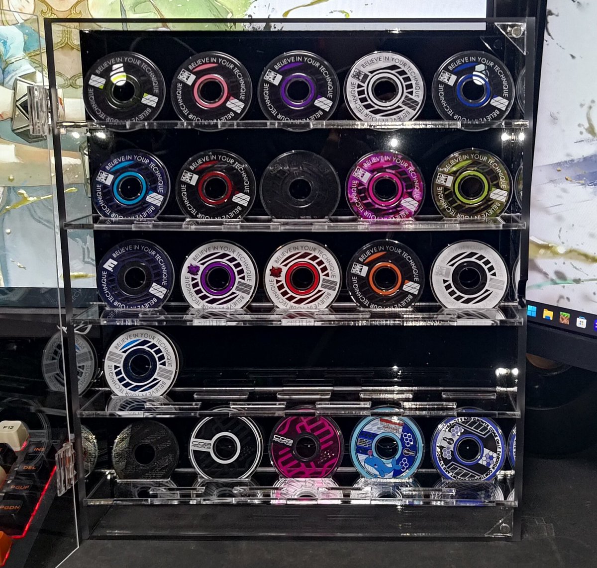 す･･･すごいかっこいい！
神尾さん色々教えてくれてありがとうございました！
今アケコンについてるのを外したら5個置きで置ききれなくなるｗ