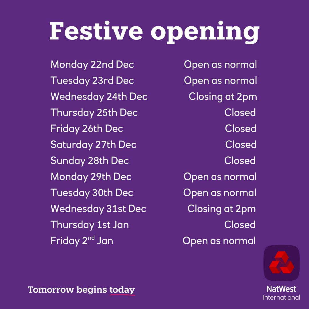 NatWest International tweet media