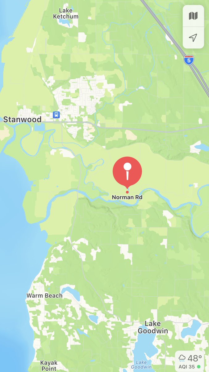 SnoCoSheriff's tweet photo. Road CLOSED: Norman Road (Stanwood) from Marine Drive to Pioneer Hwy is closed due to water over the roadway. https://t.co/OyvYfOoehH