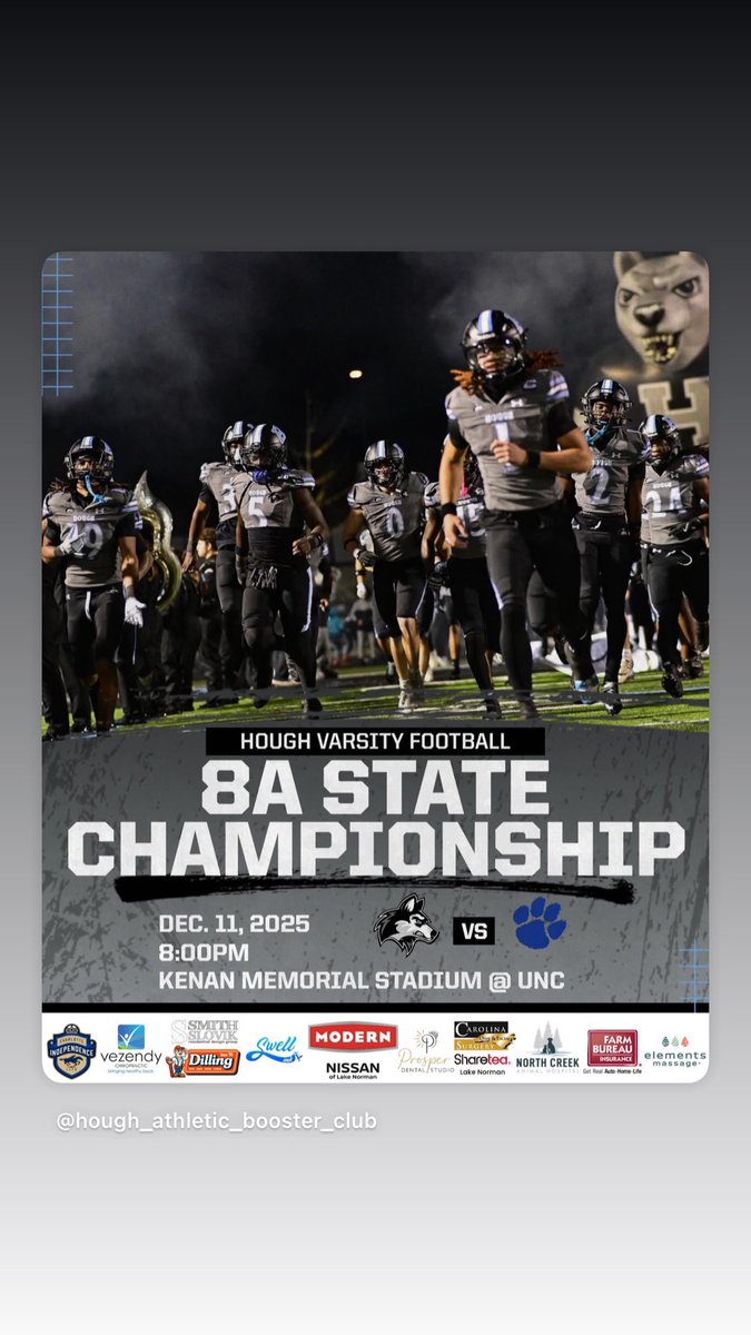 Hough Athletic Booster Club tweet media