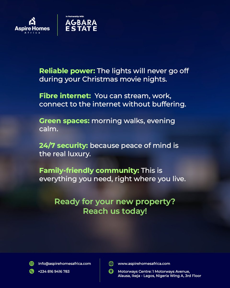 Aspire Homes Africa HQ tweet media