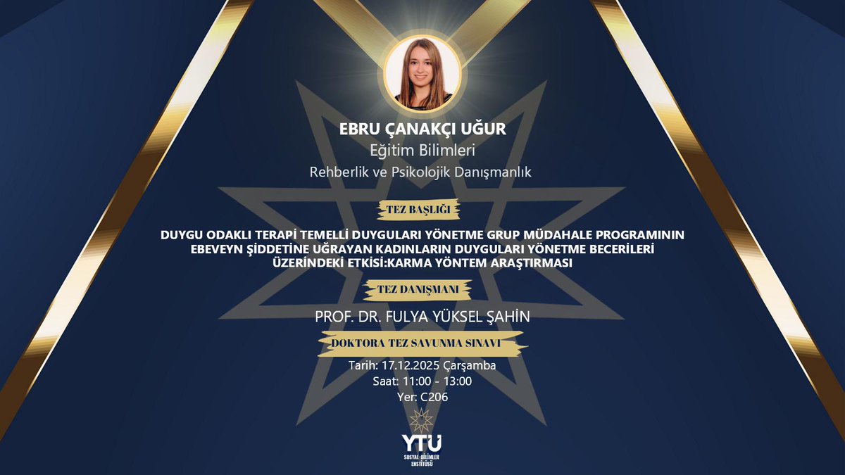 YTÜ Sosyal Bilimler Enstitüsü tweet media