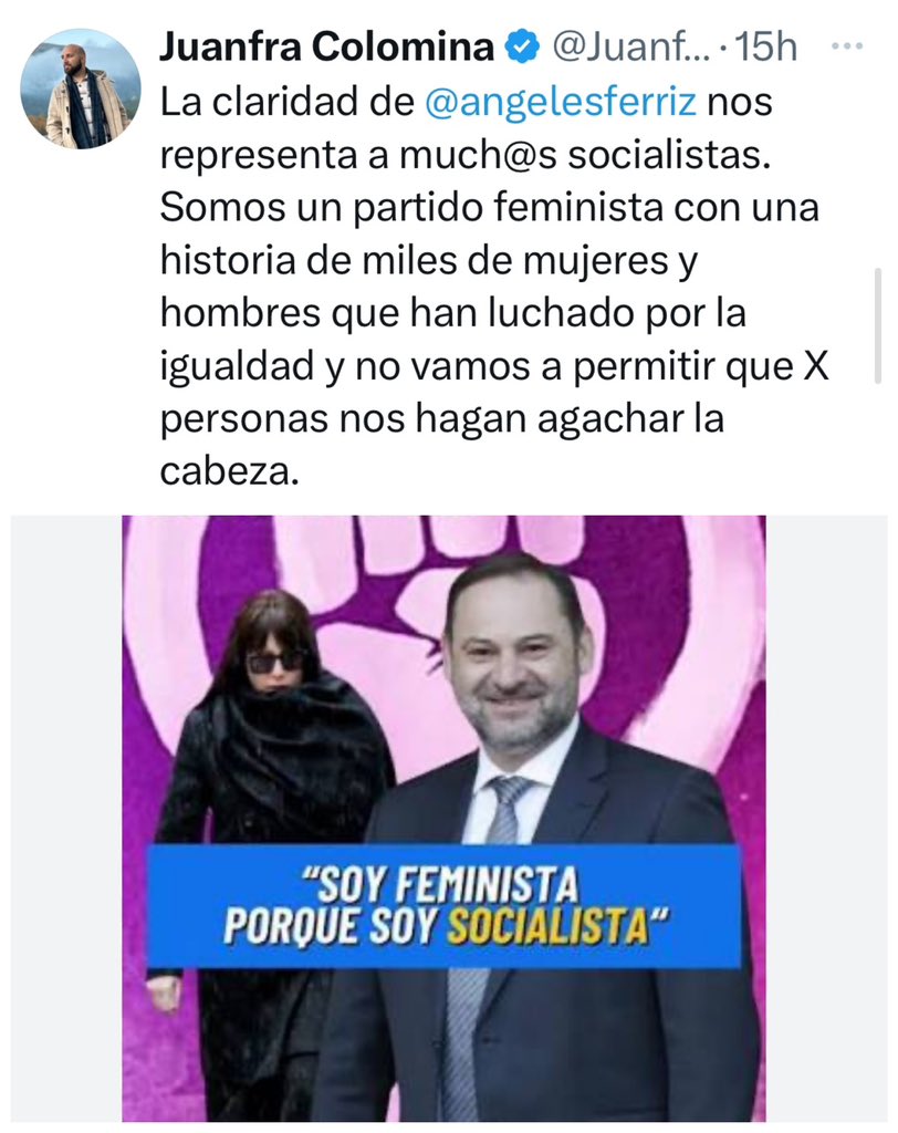 Eres un cuentista porque eres socialista. Fin. <a href="/PSOEAlmeria/">PSOE de Almería</a>