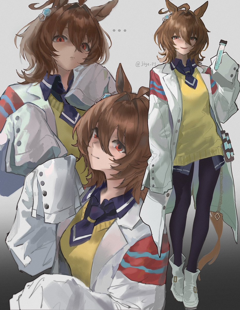 I love Agnes Tachyon 
#ウマ娘