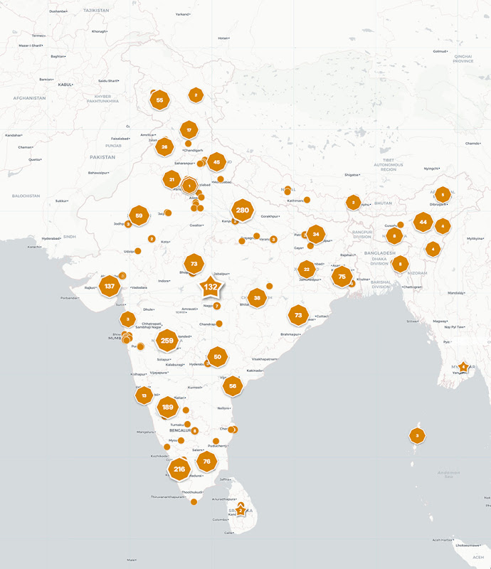 thecaravanindia's tweet photo. Open Access | Seen in isolation, many of the organisations we traced seem unremarkable. But, taken together, they form a vivid and revealing picture. The interstitial space between them—the very thing the Sangh seeks to hide—makes clear that the RSS is a single networked entity rather than a loose archipelago.

What the world’s first network map of the RSS, revealing over twenty-five hundred organisations with concrete, traceable, material ties leading to the organisation, tell us about how the Sangh functions. Felix Pal (@FelixPal8) explains: https://t.co/OolKtfVegB

Explore the network map here: https://t.co/OxrS9gl0Sz