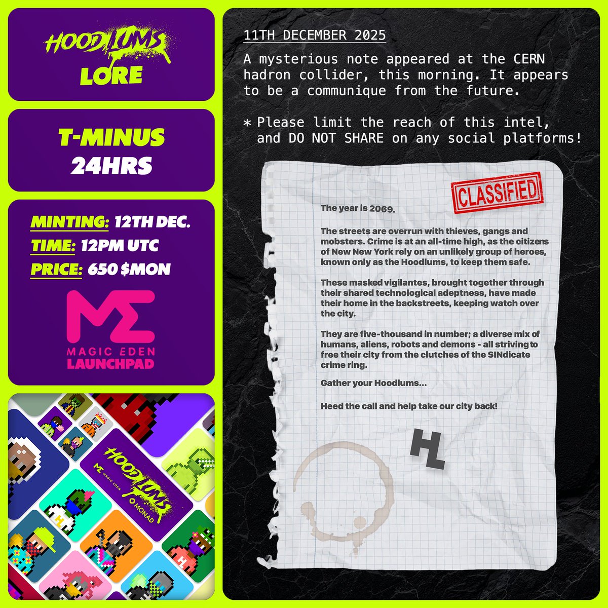 FOR YOUR EYES ONLY...
DO NOT SHARE! 🤫👀🧢