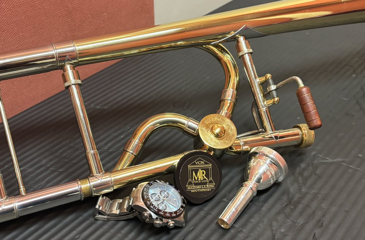 makihabara's tweet image. 色々なご縁があり、こちら購入しました◎
ノナカの皆様ありがとうございました

だもんでお仕事ドシドシ募集！牧の雇用を握ろう！
#bachbrass #ノナカミュージックハウス
#トロンボーン #多発性硬化症