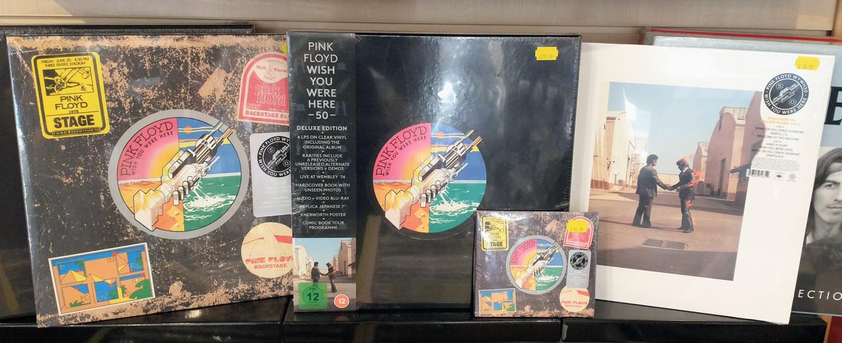 EmpireStAlbans's tweet photo. Happy 50th to Pink Floyd's Wish You Were Here!

What better way to celebrate than with a multitude of special releases featuring a wealth of unreleased extras!? 

Available here: https://t.co/8IwETiZxYV &amp; read more in our latest newsletter here: https://t.co/FHkMHMiWYU https://t.co/BmUEZKjFWj