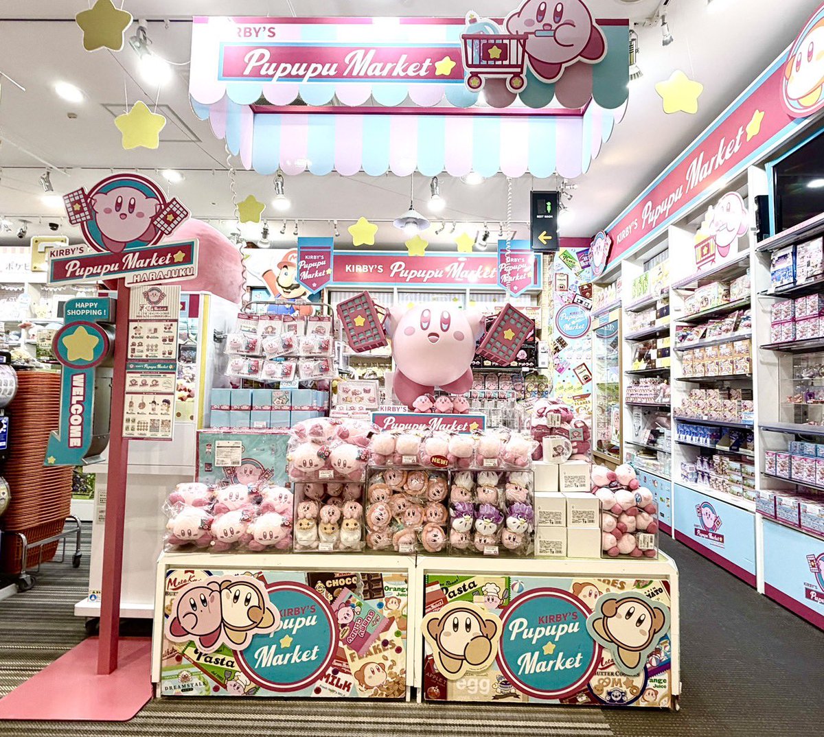 原宿店・梅田店・新宿店】 ＼✨明日からスタート✨／ 「KIRBY'S PUPUPU
