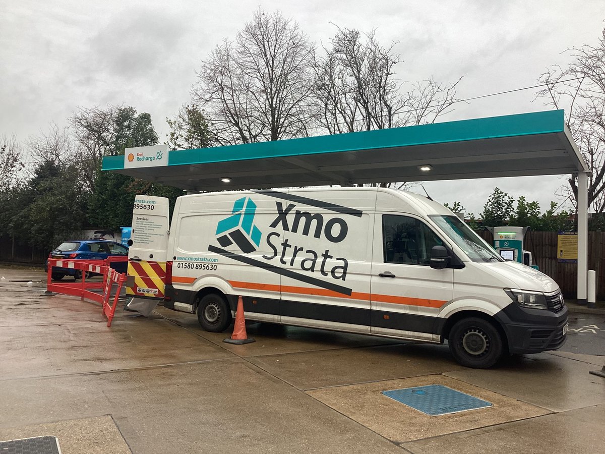 Sometimes, we discover other issues like this impact damage, when attending site for something else. We made safe and surveyed for the repair then and fixed it under a new work order, within SLA