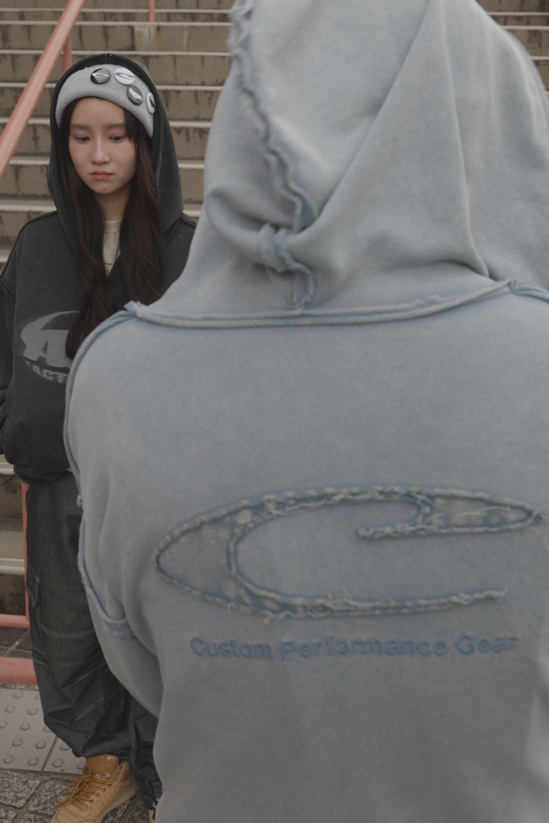 Age Factory x CPG Live Venue Exclusive Items HOODIE (BLUE / BLACK