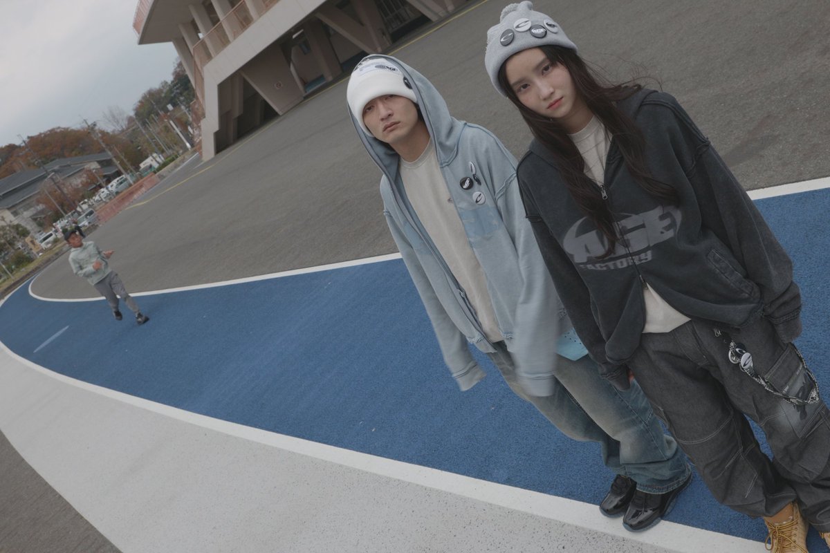 Age Factory × CPG HOODIE XL パーカー Age Factory x CPG Live Venue Exclusive Items HOODIE (BLUE / BLACK