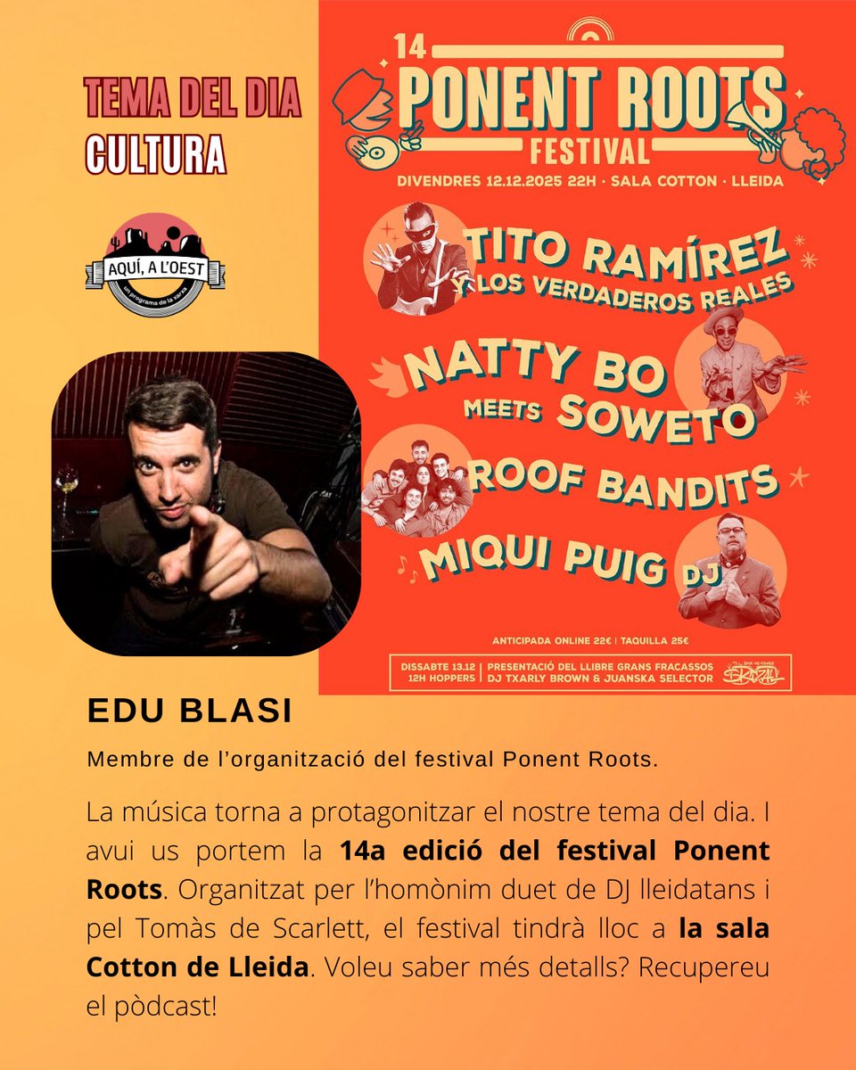 Aquí, a l'Oest tweet media